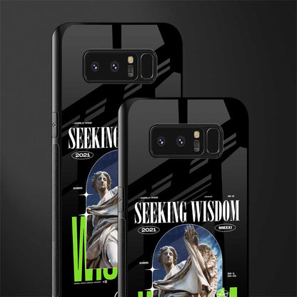 seeking wisdom glass case for samsung galaxy note 8 image-2