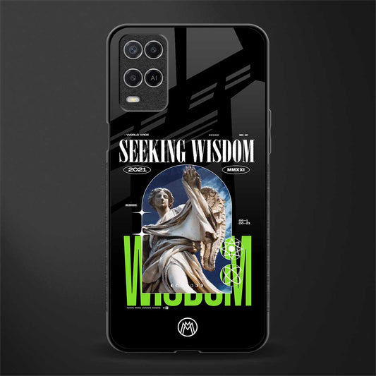seeking wisdom glass case for oppo a54 image