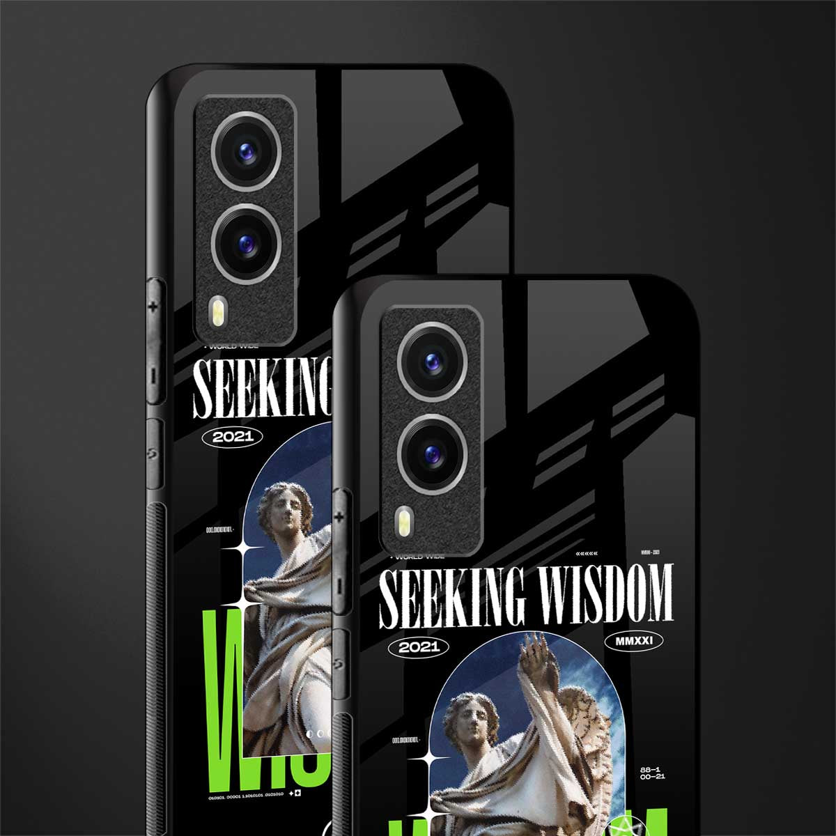 seeking wisdom glass case for vivo v21e 5g image-2