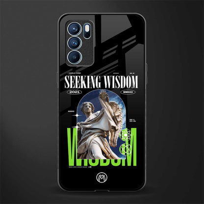 seeking wisdom glass case for oppo reno6 5g image