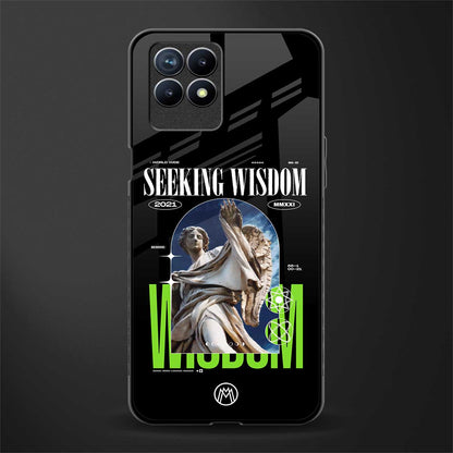 seeking wisdom glass case for realme 8i image