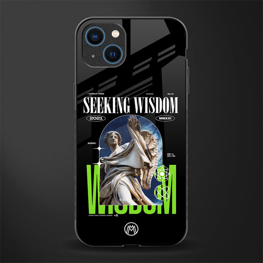 seeking wisdom glass case for iphone 13 image