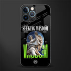 seeking wisdom glass case for iphone 12 pro image