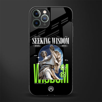 seeking wisdom glass case for iphone 11 pro max image