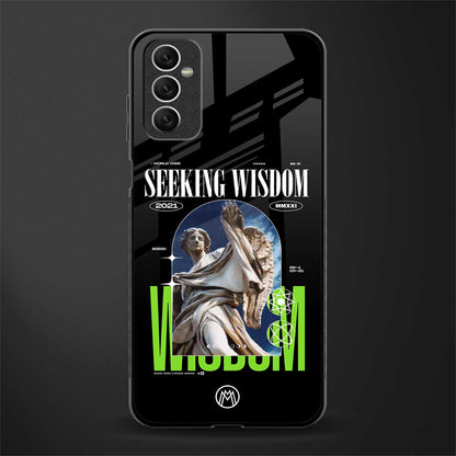 seeking wisdom glass case for samsung galaxy m52 5g image