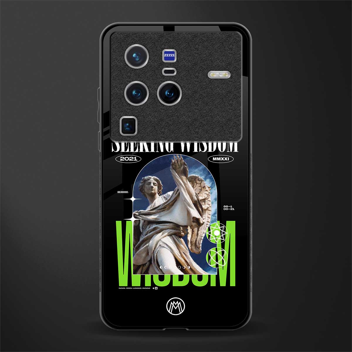 seeking wisdom glass case for vivo x80 pro 5g image