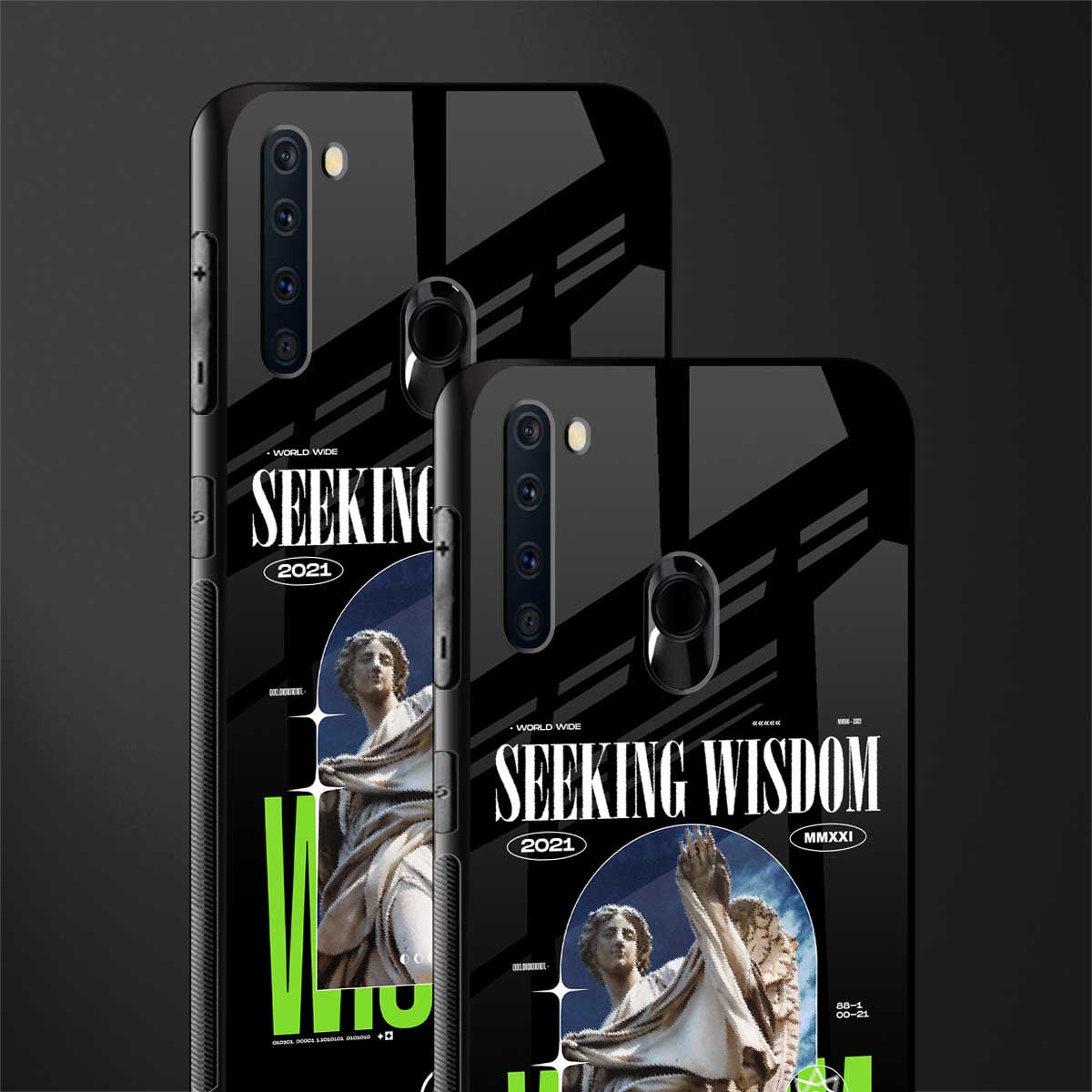 seeking wisdom glass case for samsung a21 image-2