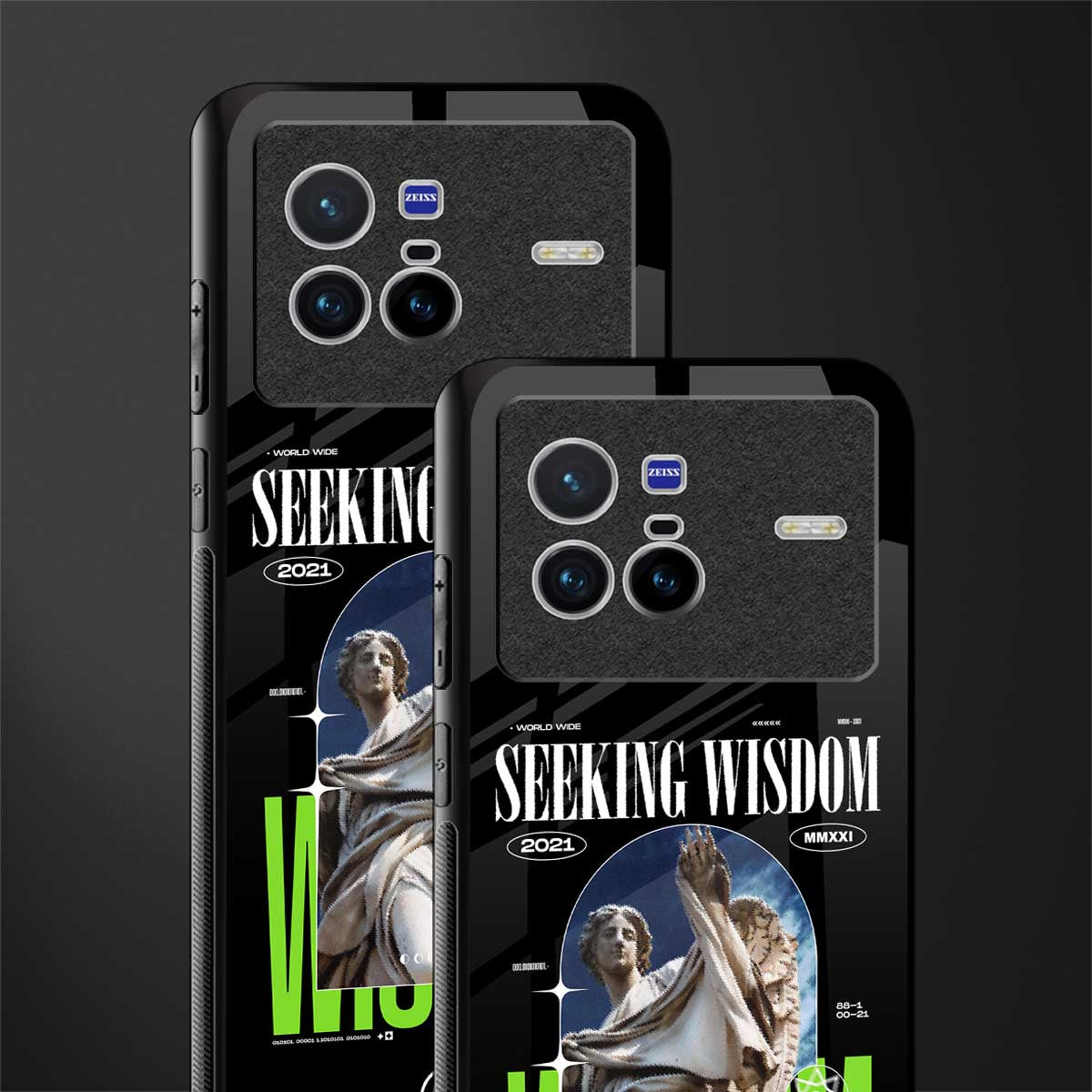 seeking wisdom glass case for vivo x80 image-2