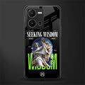 seeking wisdom back phone cover | glass case for vivo y35 4g