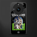 seeking wisdom back phone cover | glass case for realme 11 pro 5g