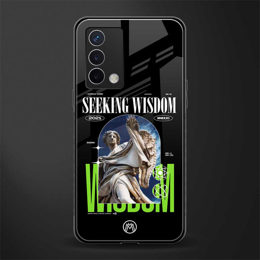 seeking wisdom back phone cover | glass case for oppo a74 4g