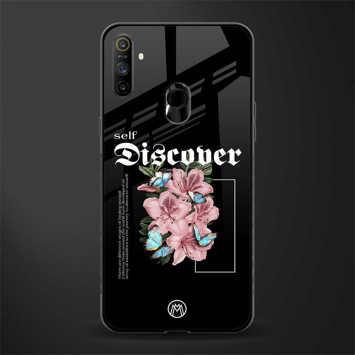 self discover glass case for realme narzo 10a image