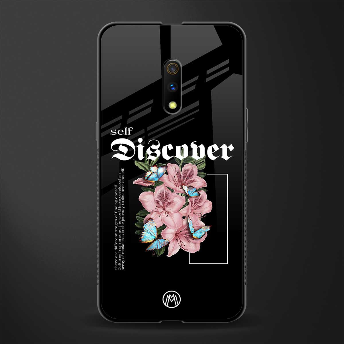 self discover glass case for realme x image