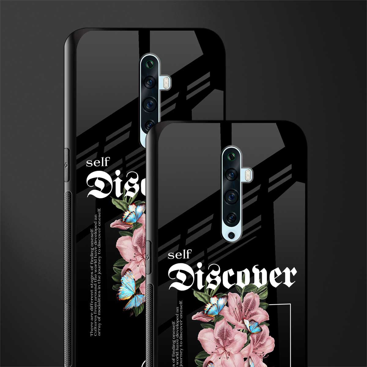 self discover glass case for oppo reno 2z image-2