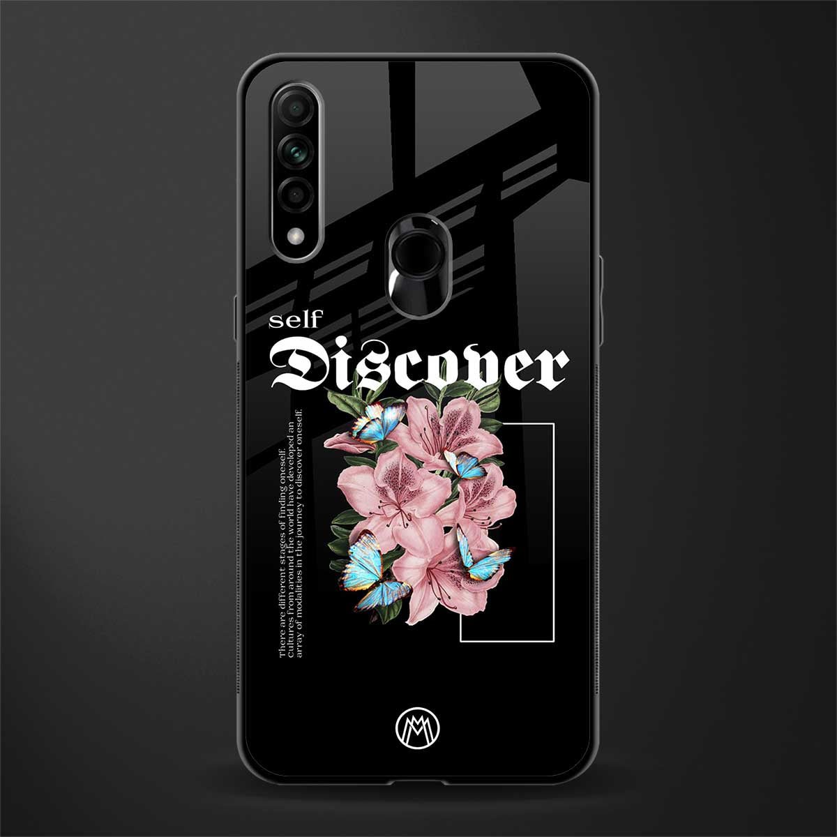 self discover glass case for oppo a31 image