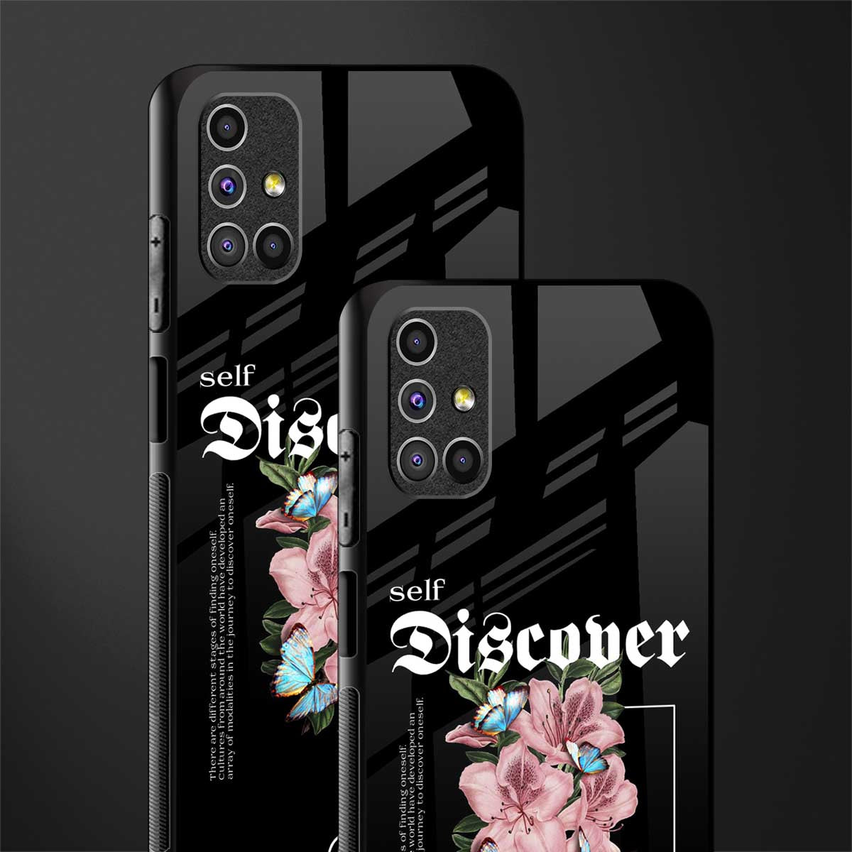 self discover glass case for samsung galaxy m51 image-2