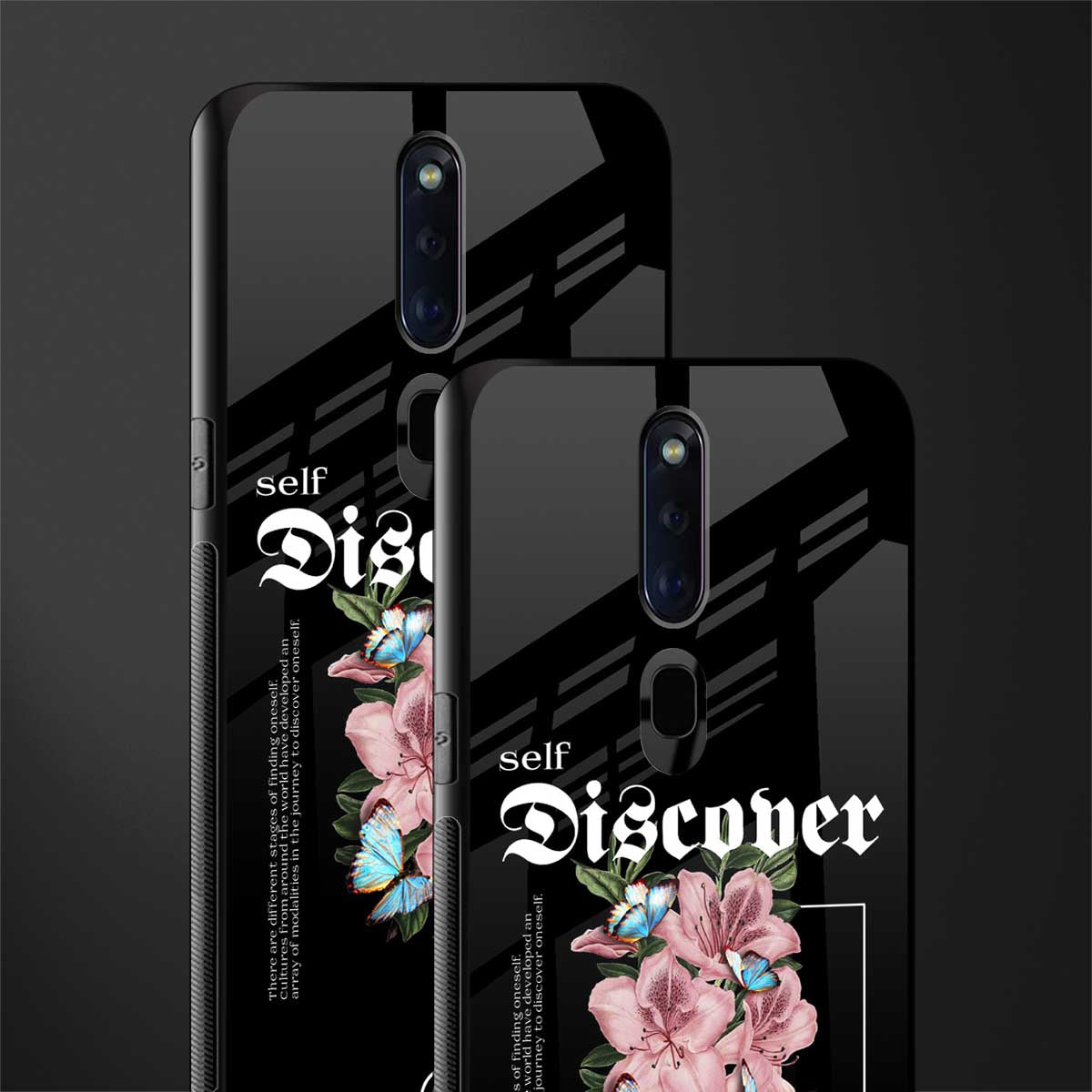 self discover glass case for oppo f11 pro image-2