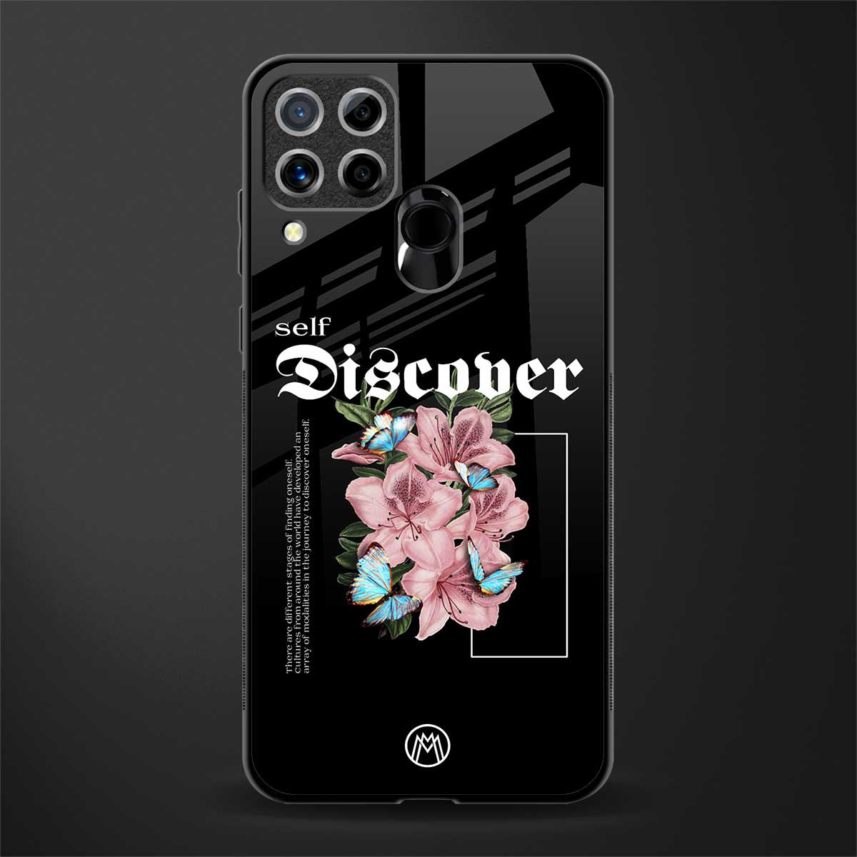 self discover glass case for realme c15 image