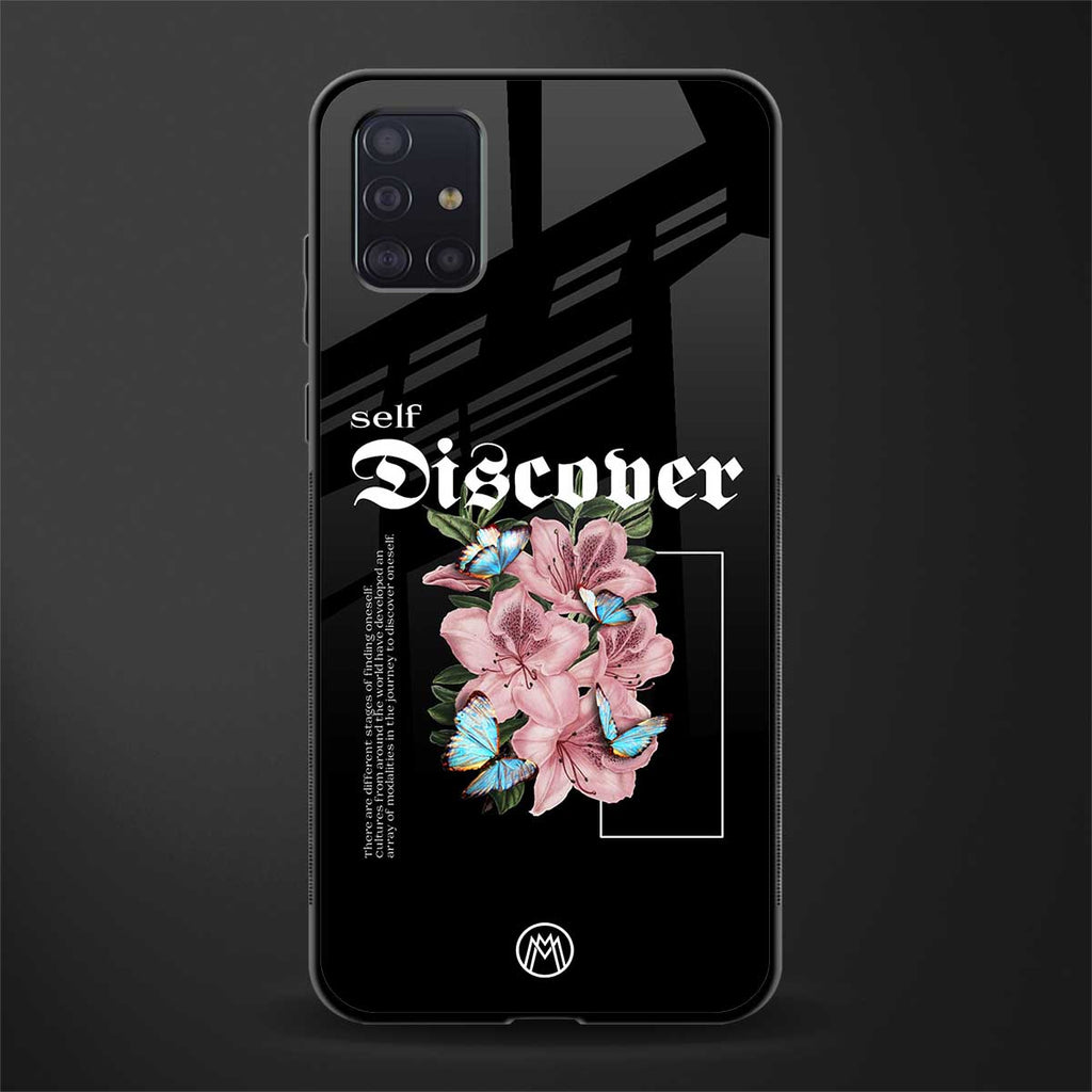 self discover glass case for samsung galaxy a71 image