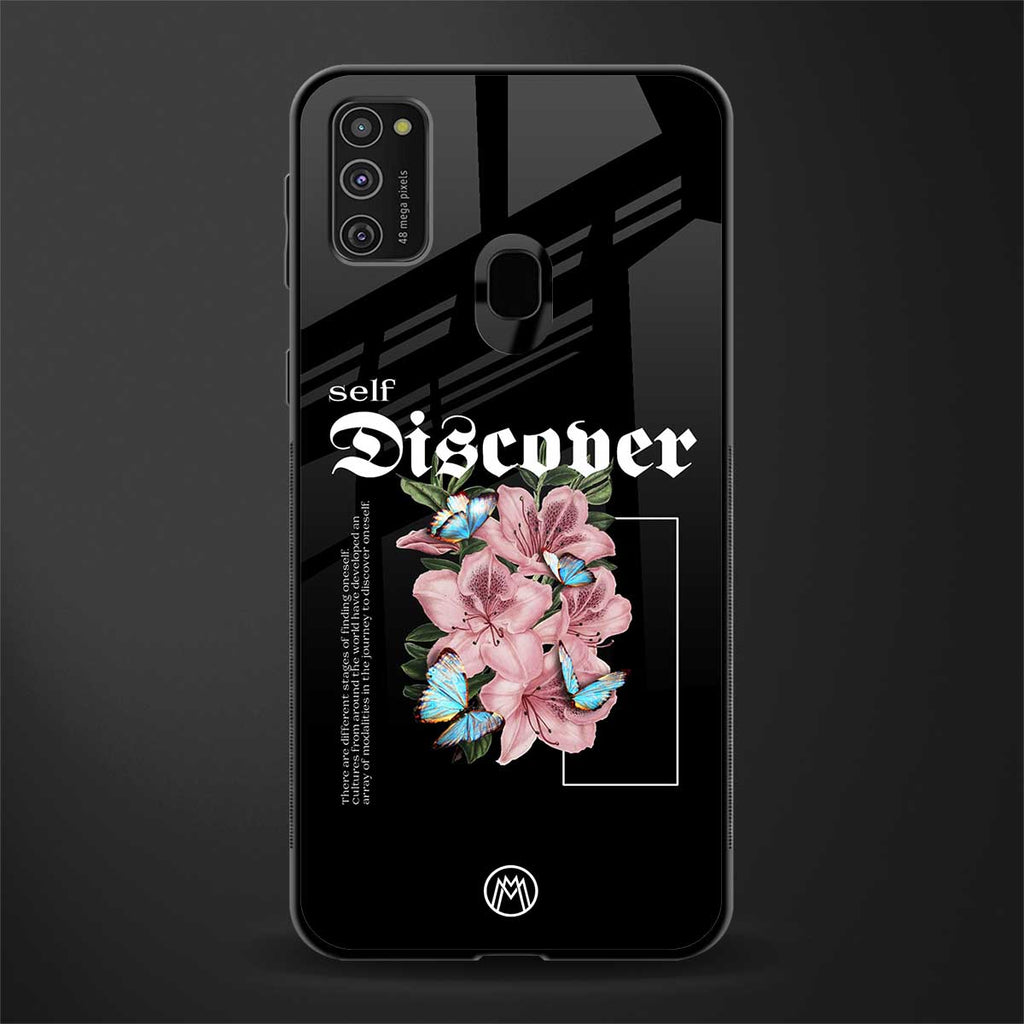 self discover glass case for samsung galaxy m21 image