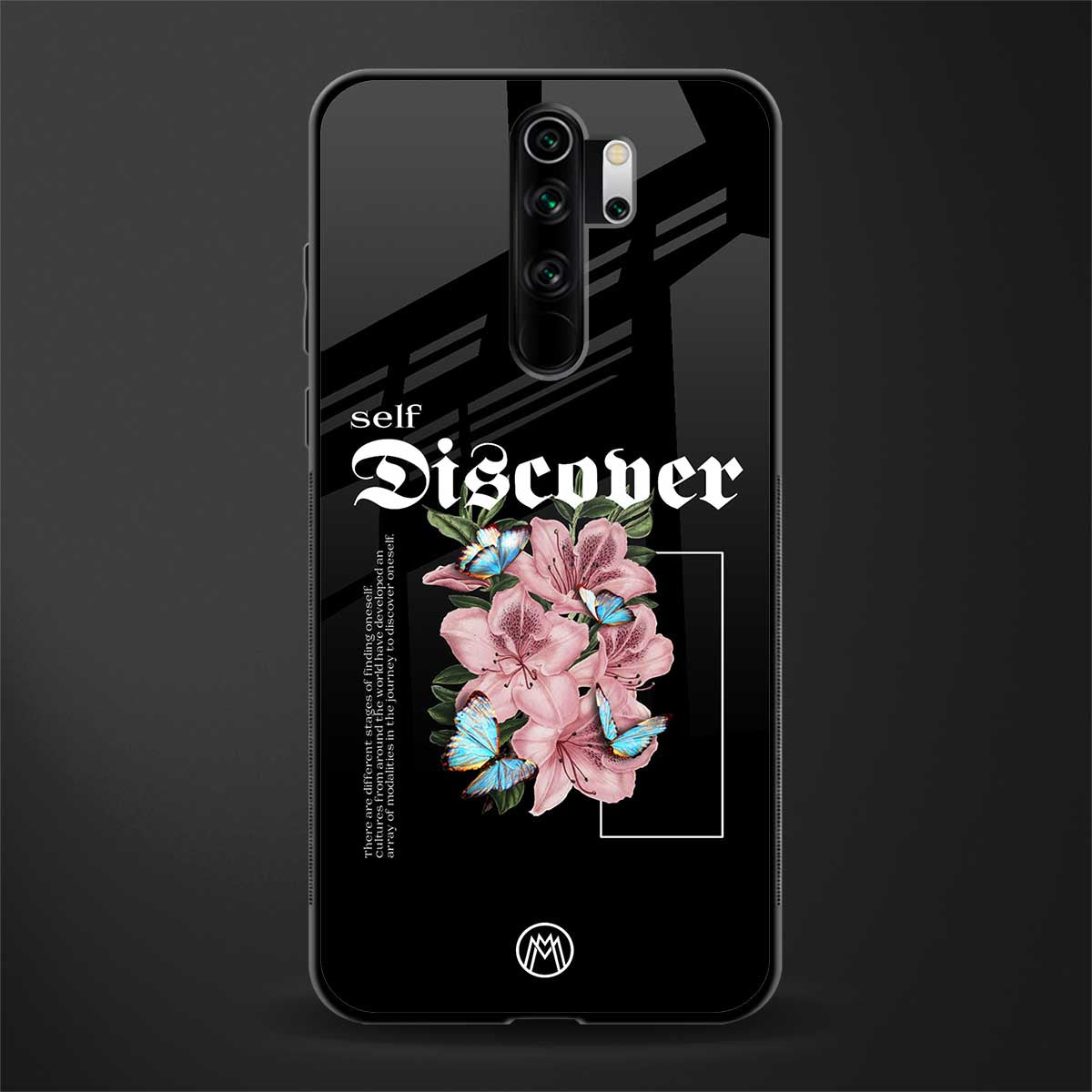 self discover glass case for redmi note 8 pro image