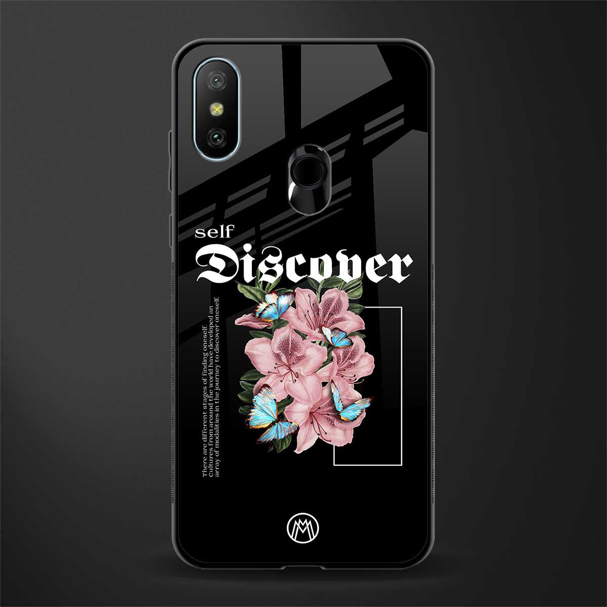 self discover glass case for redmi 6 pro image