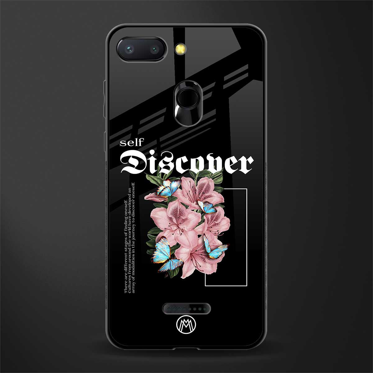 self discover glass case for redmi 6 image