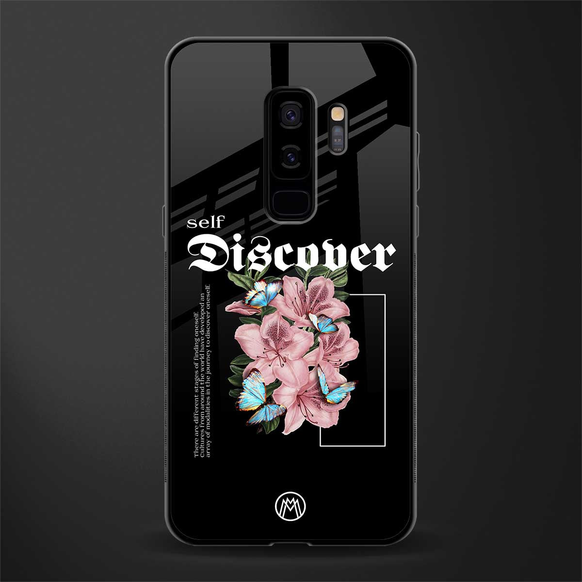 self discover glass case for samsung galaxy s9 plus image