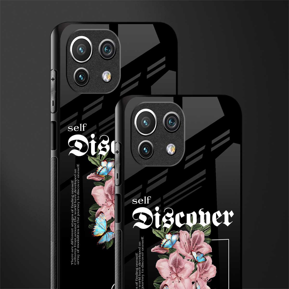 self discover glass case for mi 11 lite image-2