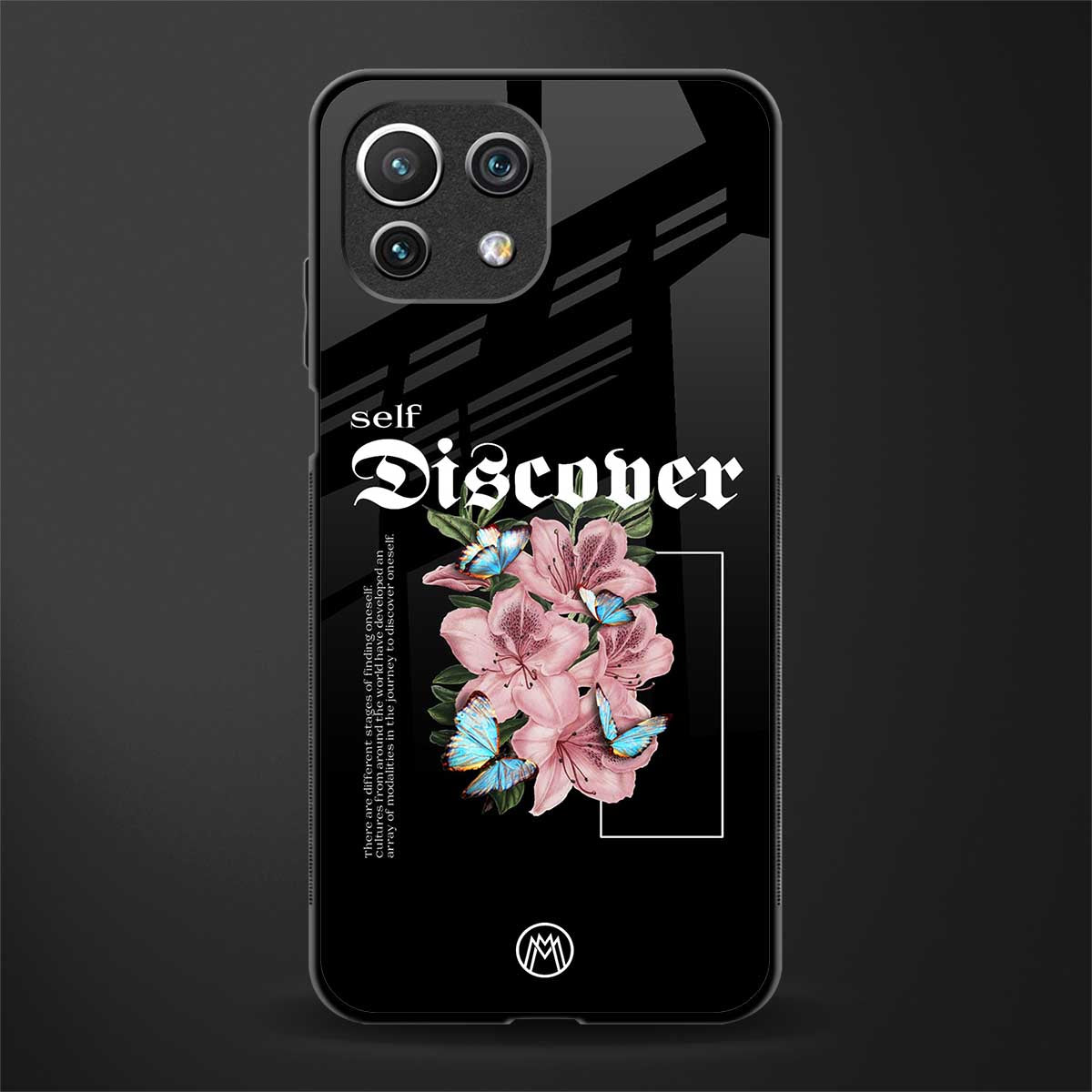 self discover glass case for mi 11 lite image