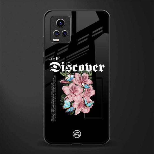 self discover back phone cover | glass case for vivo y73