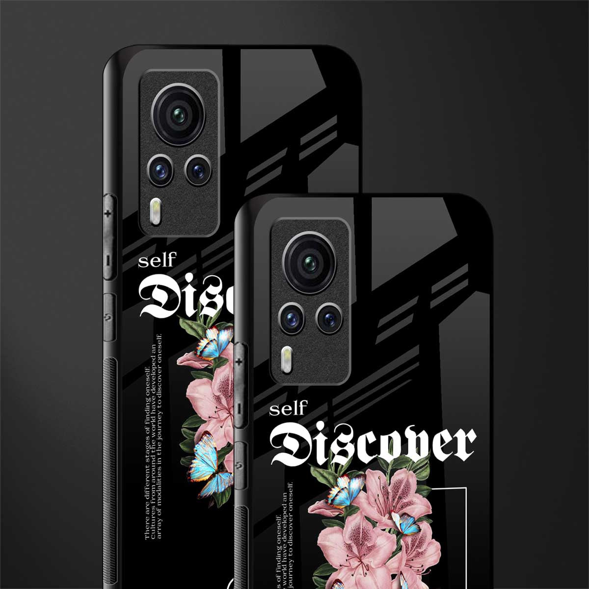 self discover glass case for vivo x60 pro image-2