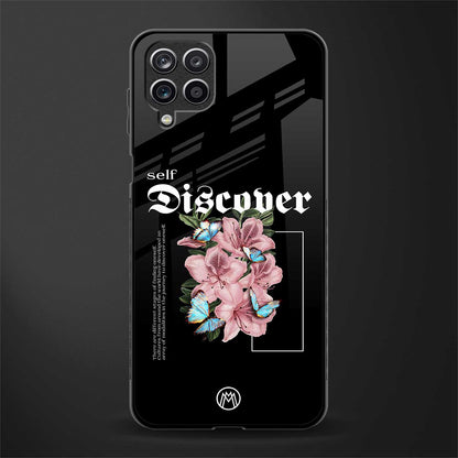 self discover back phone cover | glass case for samsung galaxy a22 4g