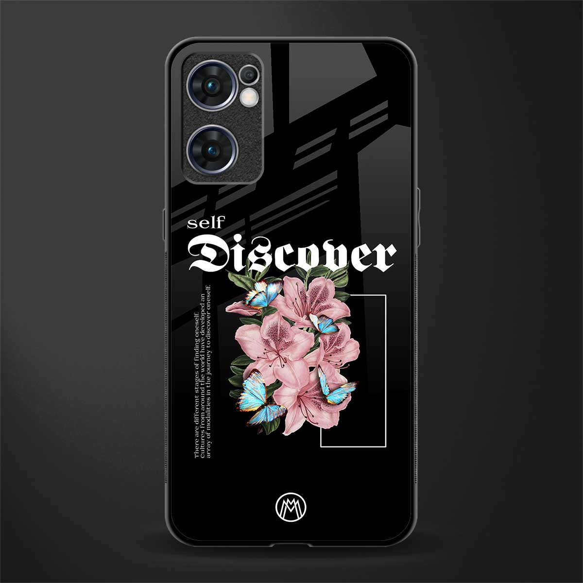 self discover glass case for oppo reno7 5g image