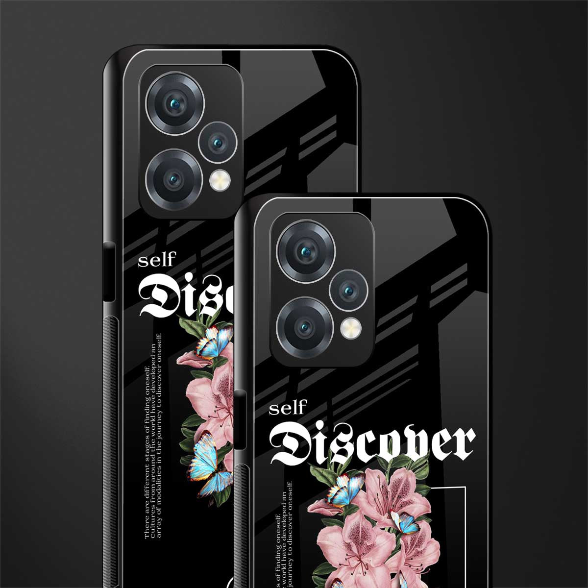 self discover back phone cover | glass case for realme 9 pro 5g