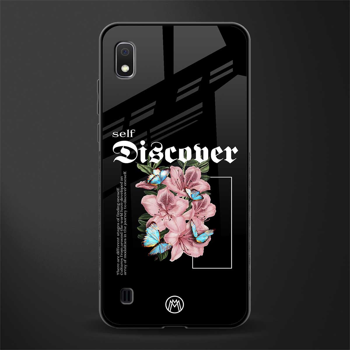 self discover glass case for samsung galaxy a10 image