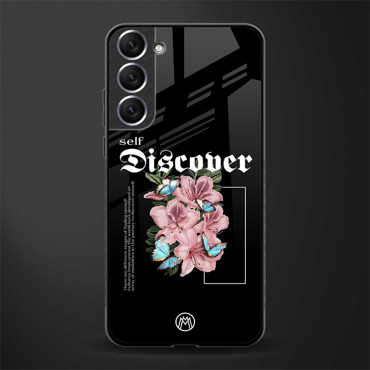 self discover glass case for samsung galaxy s21 plus image