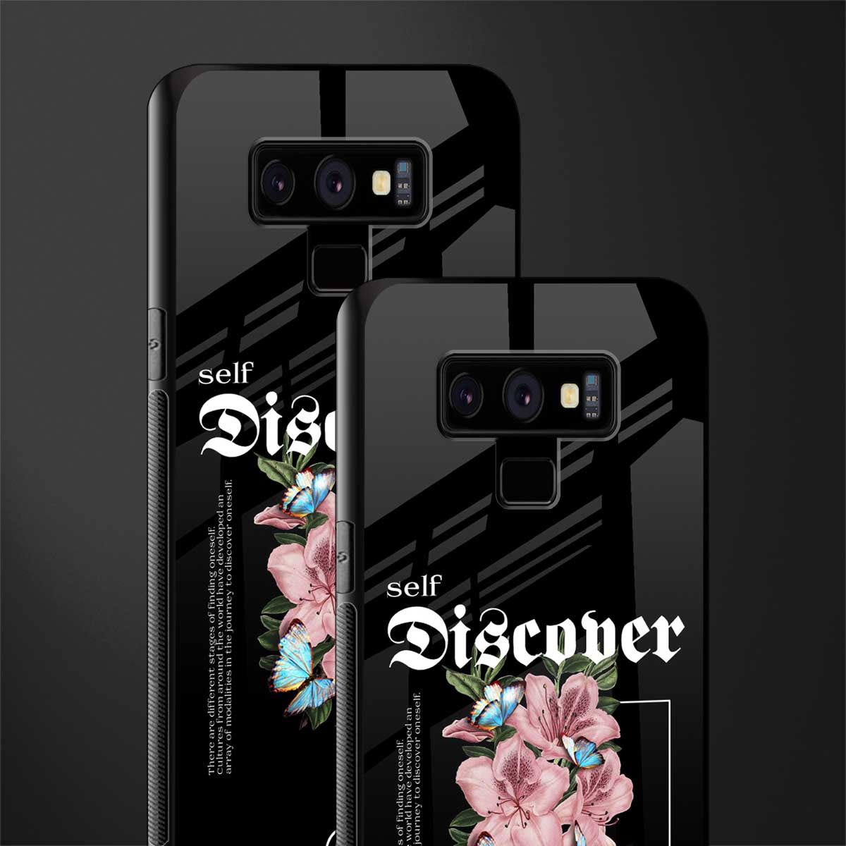 self discover glass case for samsung galaxy note 9 image-2