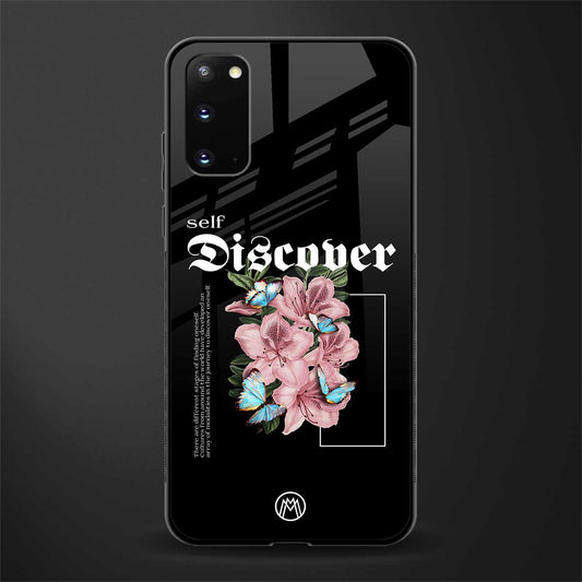 self discover glass case for samsung galaxy s20 image