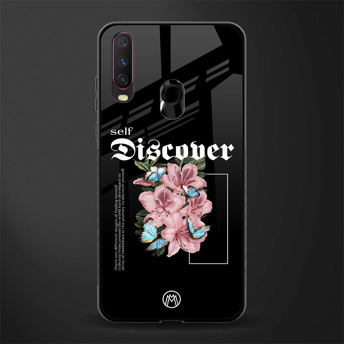 self discover glass case for vivo y12 image