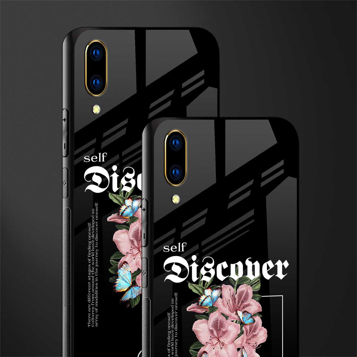 self discover glass case for vivo v11 pro image-2