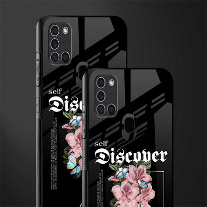 self discover glass case for samsung galaxy a21s image-2