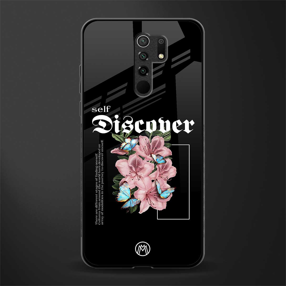 self discover glass case for redmi 9 prime image