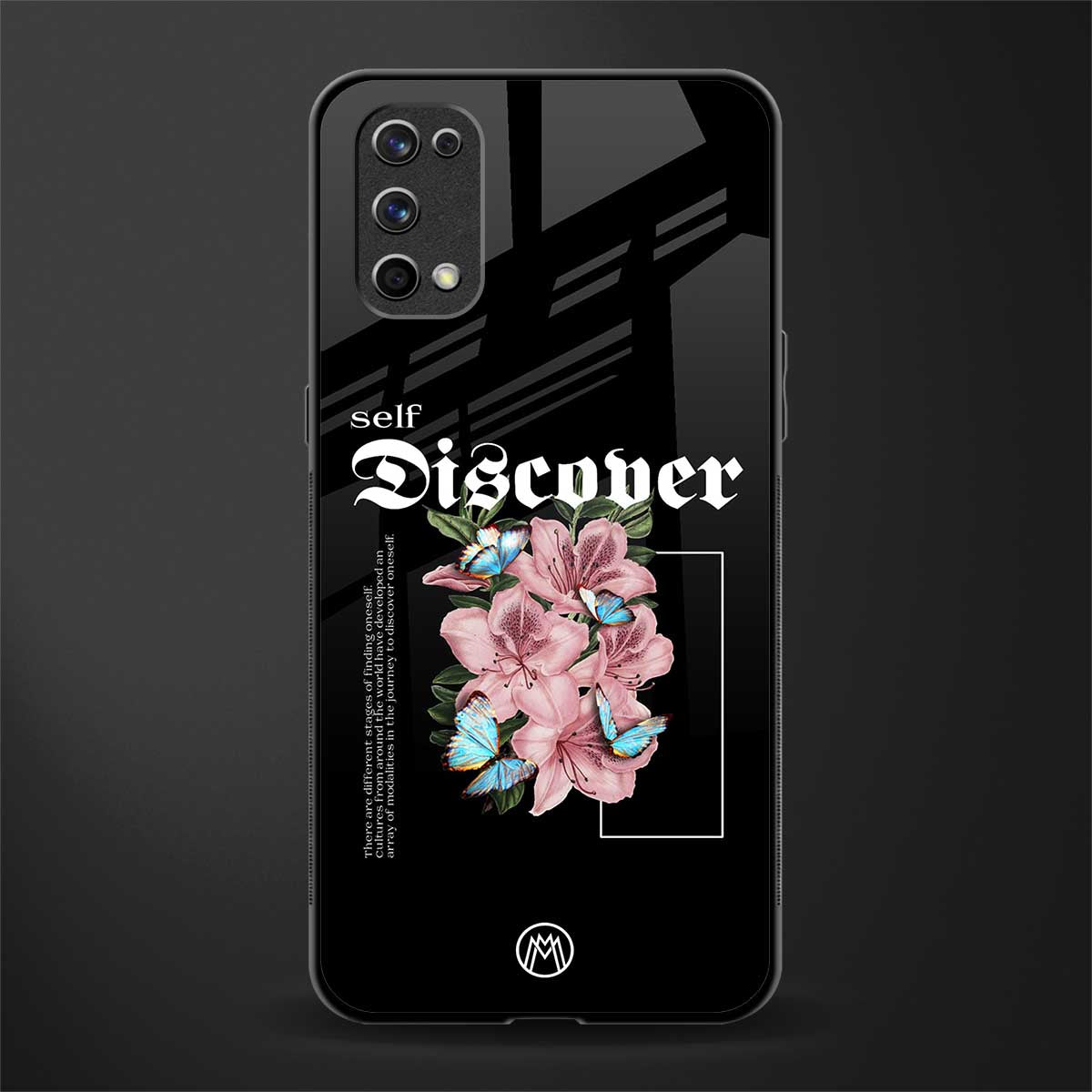 self discover glass case for realme 7 pro image