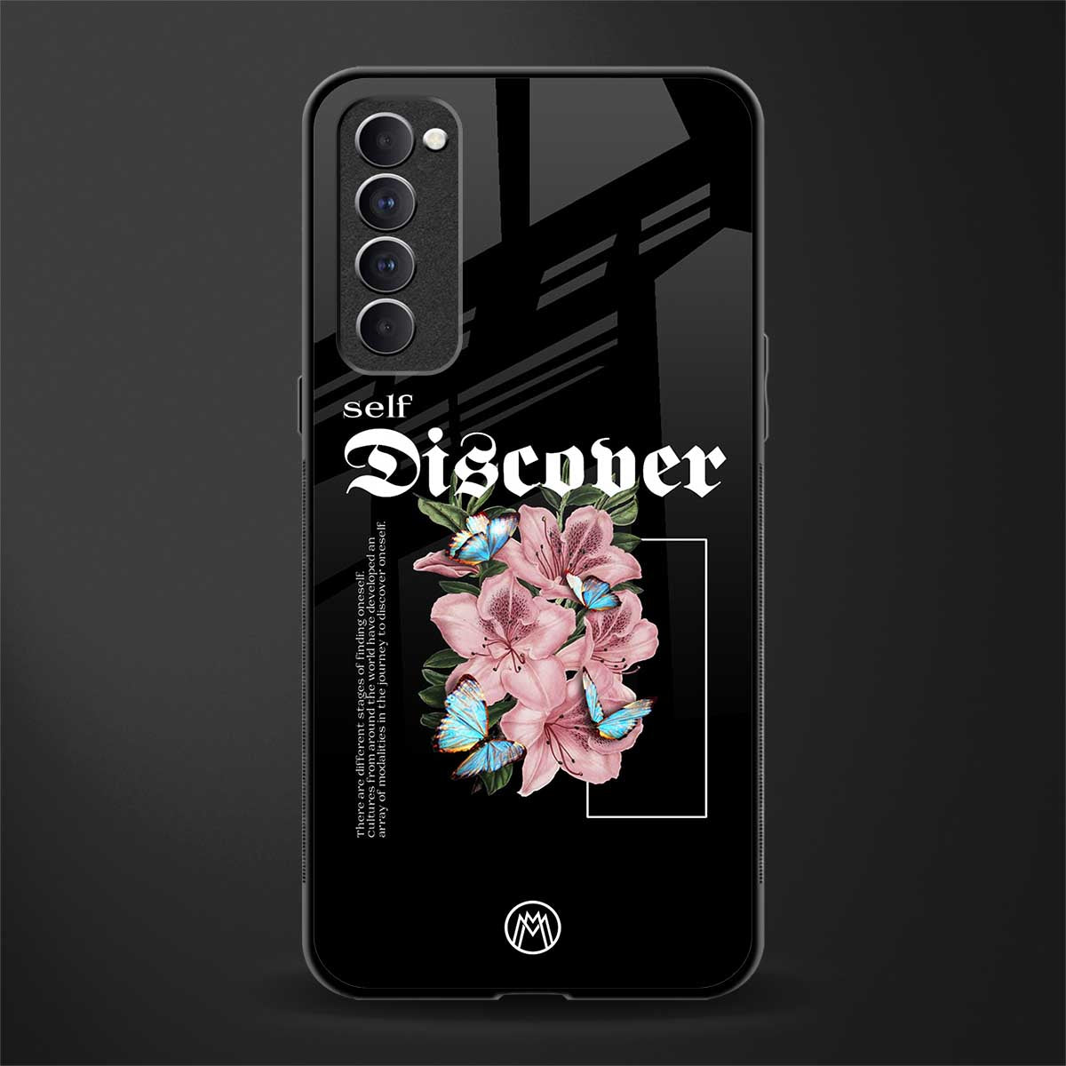 self discover glass case for oppo reno 4 pro image