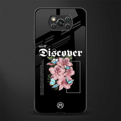 self discover glass case for poco x3 pro image