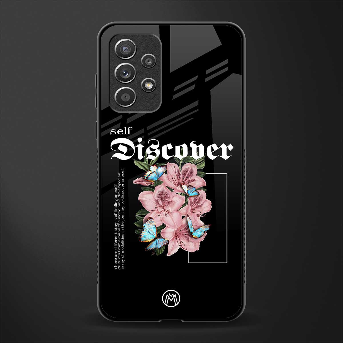 self discover glass case for samsung galaxy a52 image