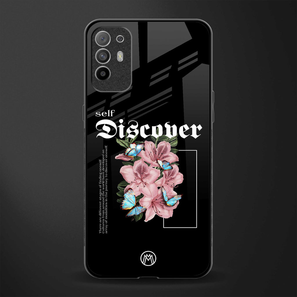 self discover glass case for oppo f19 pro plus image