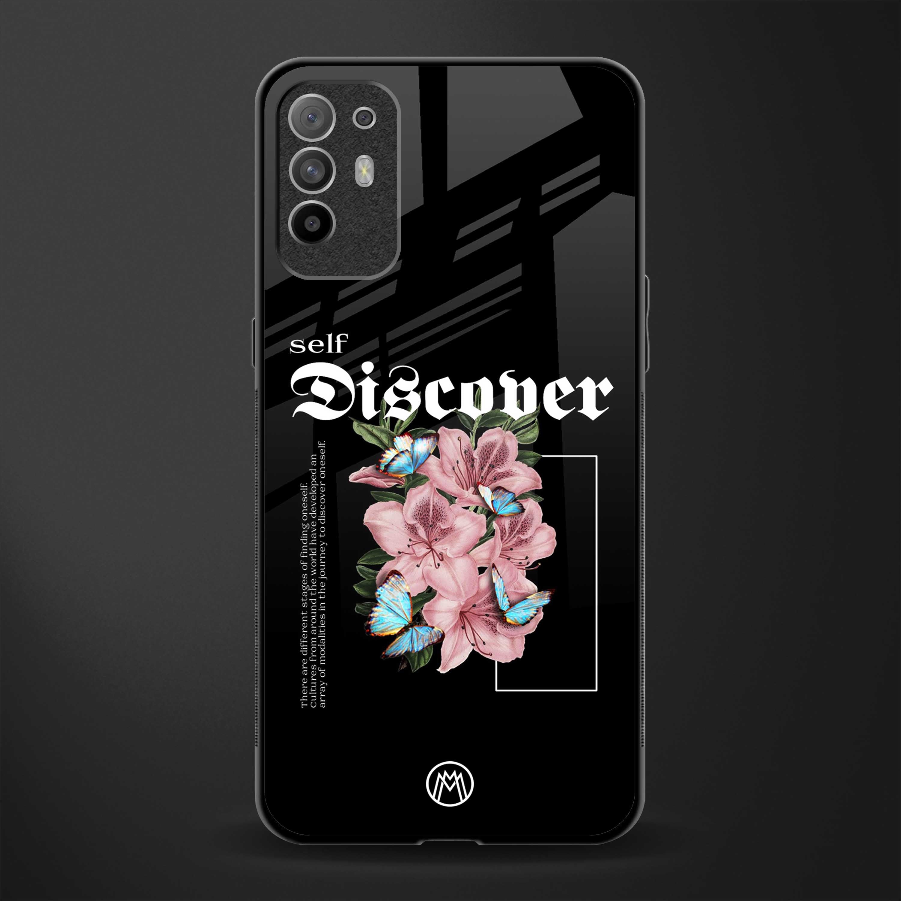 self discover glass case for oppo f19 pro plus image