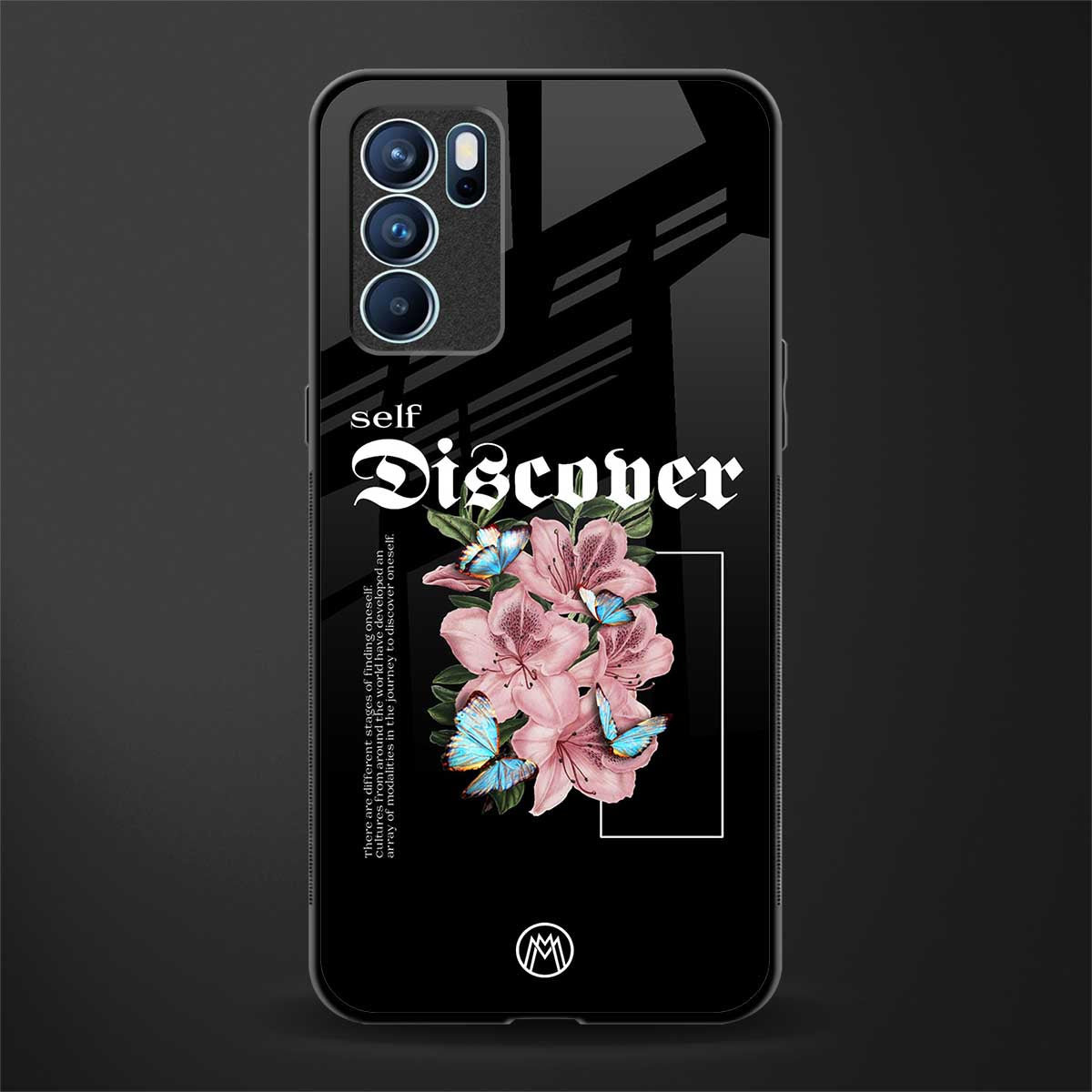 self discover glass case for oppo reno6 5g image